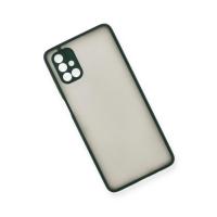 Newface Samsung Galaxy M51 Kılıf Montreal Silikon Kapak - Yeşil