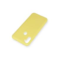 Newface Samsung Galaxy A11 Kılıf Nano içi Kadife Silikon - Sarı