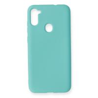 Newface Samsung Galaxy A11 Kılıf Nano içi Kadife Silikon uaz