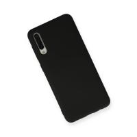 Newface Samsung Galaxy A30S Kılıf Nano içi Kadife Silikon - Siyah