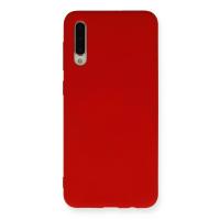 Newface Samsung Galaxy A30S Kılıf Nano içi Kadife Silikon - Kırmızı