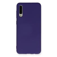 Newface Samsung Galaxy A30S Kılıf Nano içi Kadife Silikon - Mor