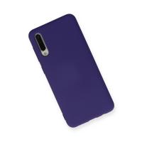 Newface Samsung Galaxy A30S Kılıf Nano içi Kadife Silikon - Mor