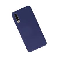 Newface Samsung Galaxy A30S Kılıf Nano içi Kadife Silikon - Lacivert