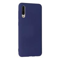 Newface Samsung Galaxy A30S Kılıf Nano içi Kadife Silikon - Lacivert