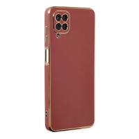 Newface Samsung Galaxy A12 Kılıf Volet Silikon - Kırmızı