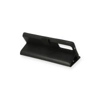 Newface Samsung Galaxy Note 20 Kılıf Trend S Plus Kapaklı Kılıf - Siyah