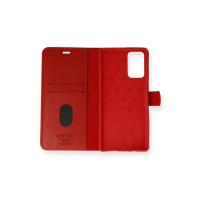 Newface Samsung Galaxy Note 20 Kılıf Trend S Plus Kapaklı Kılıf - Kırmızı