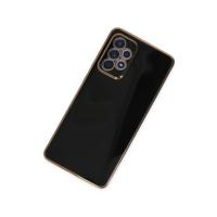 Newface Samsung Galaxy A52 Kılıf Volet Silikon - Siyah