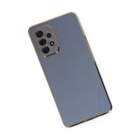 Newface Samsung Galaxy A52 Kılıf Volet Silikon - Mavi