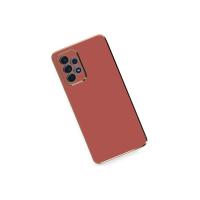 Newface Samsung Galaxy A52 Kılıf Volet Silikon - Kırmızı