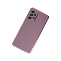 Newface Samsung Galaxy A52 Kılıf Volet Silikon - Mor