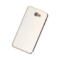 Newface Samsung Galaxy J7 Prime Kılıf Volet Silikon - Beyaz