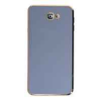 Newface Samsung Galaxy J7 Prime Kılıf Volet Silikon - Mavi