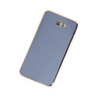 Newface Samsung Galaxy J7 Prime Kılıf Volet Silikon - Mavi