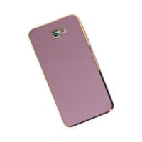 Newface Samsung Galaxy J7 Prime Kılıf Volet Silikon - Mor