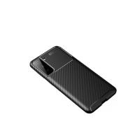 Newface Samsung Galaxy S21 Plus Kılıf Auto Focus Karbon Kapak - Siyah