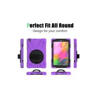 Newface Samsung Galaxy T290 Tab A 8 Kılıf Amazing Tablet Kapak - Mor