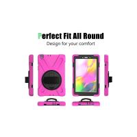 Newface Samsung Galaxy T290 Tab A 8 Kılıf Amazing Tablet Kapak - Pembe