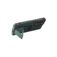 Newface Samsung Galaxy A53 5G Kılıf Mega Standlı Silikon - Yeşil