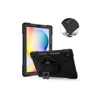 Newface Samsung Galaxy P610 Tab S6 Lite 10.4 Kılıf Amazing Tablet Kapak - Siyah