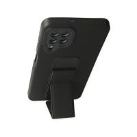 Newface Samsung Galaxy A22 Kılıf Mega Standlı Silikon - Siyah