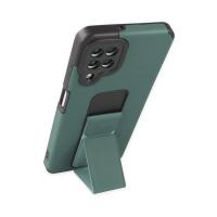 Newface Samsung Galaxy A22 Kılıf Mega Standlı Silikon - Yeşil