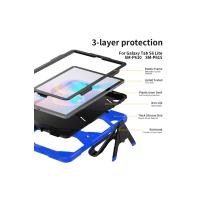 Newface Samsung Galaxy T500 Tab A7 10.4 Kılıf Griffin Tablet Kapak - Mavi