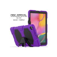 Newface Samsung Galaxy T510 Tab A 10.1 Kılıf Griffin Tablet Kapak - Mor