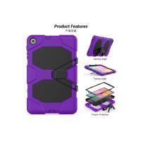 Newface Samsung Galaxy T510 Tab A 10.1 Kılıf Griffin Tablet Kapak - Mor