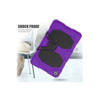 Newface Samsung Galaxy T510 Tab A 10.1 Kılıf Griffin Tablet Kapak - Mor