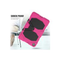 Newface Samsung Galaxy T510 Tab A 10.1 Kılıf Griffin Tablet Kapak - Pembe