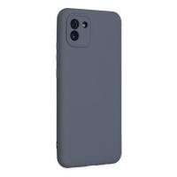 Newface Samsung Galaxy A03 Kılıf Nano içi Kadife Silikon - Gri