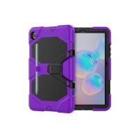 Newface Samsung Galaxy P610 Tab S6 Lite 10.4 Kılıf Griffin Tablet Kapak - Mor