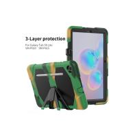 Newface Samsung Galaxy P610 Tab S6 Lite 10.4 Kılıf Griffin Tablet Kapak - Kamuflaj