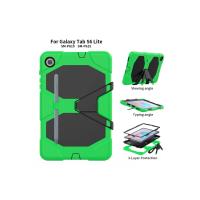 Newface Samsung Galaxy P610 Tab S6 Lite 10.4 Kılıf Griffin Tablet Kapak - Yeşil