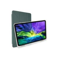 Newface Samsung Galaxy P610 Tab S6 Lite 10.4 Kılıf Kalemlikli Mars Tablet Kılıfı - Koyu Yeşil