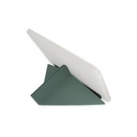 Newface Samsung Galaxy P610 Tab S6 Lite 10.4 Kılıf Kalemlikli Mars Tablet Kılıfı - Koyu Yeşil