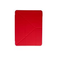 Newface Samsung Galaxy P610 Tab S6 Lite 10.4 Kılıf Kalemlikli Mars Tablet Kılıfı - Kırmızı