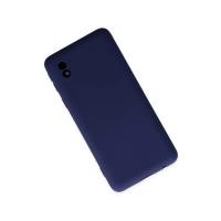 Newface Samsung Galaxy A01 Core Kılıf Nano içi Kadife Silikon - Lacivert