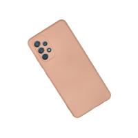 Newface Samsung Galaxy A32 Kılıf Nano içi Kadife Silikon - Pudra