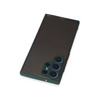 Newface Samsung Galaxy S22 Ultra Kılıf Montreal Silikon Kapak - Yeşil