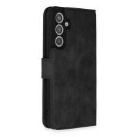 Newface Samsung Galaxy A34 5G Kılıf Trend S Plus Kapaklı Kılıf - Siyah