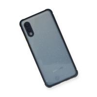 Newface Samsung Galaxy A02 Kılıf Miami Şeffaf Silikon - Lacivert