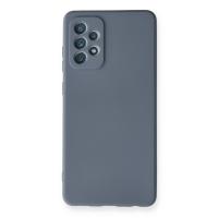 Newface Samsung Galaxy A72 Kılıf Nano içi Kadife Silikon - Gri