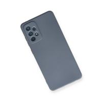Newface Samsung Galaxy A72 Kılıf Nano içi Kadife Silikon - Gri