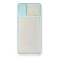 Newface Samsung Galaxy M51 Kılıf Palm Buzlu Kamera Sürgülü Silikon uaz