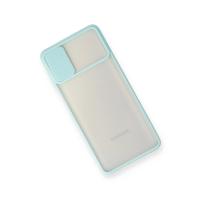 Newface Samsung Galaxy M51 Kılıf Palm Buzlu Kamera Sürgülü Silikon uaz