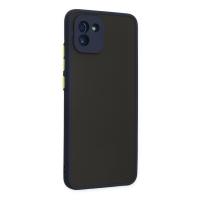 Newface Samsung Galaxy A03 Kılıf Montreal Silikon Kapak - Lacivert