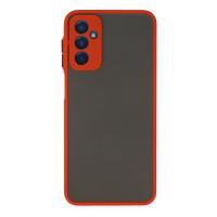 Newface Samsung Galaxy M13 Kılıf Montreal Silikon Kapak - Kırmızı